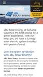 Mobile Screenshot of jblsolarenergy.com